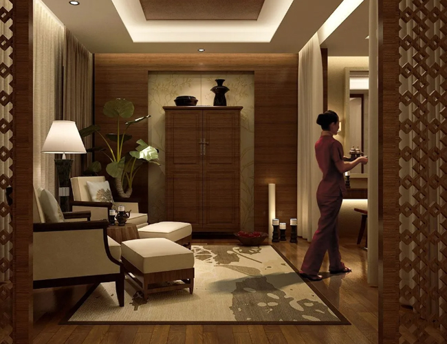 西安碑林Xinxi养生会馆养生会馆spa馆环境展示二